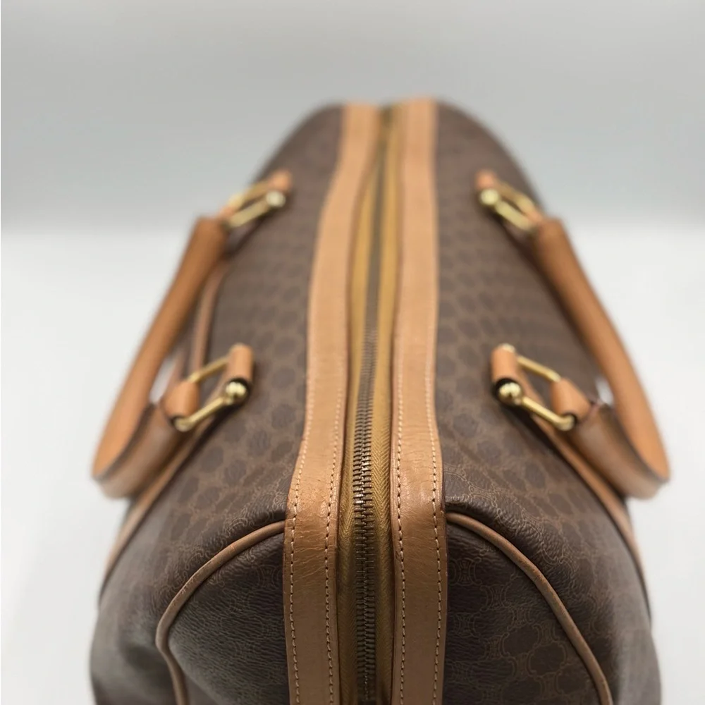 Celine Vintage Macadam Boston Bag - Picture 4 of 13